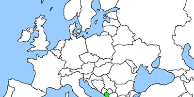 Քարտեզ Ալբանիայի որը քարտեզ 